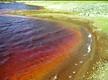 Lac rouge par pollution acide